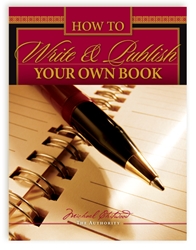 How To Write & Publish Your Own Book  Book, Professional
